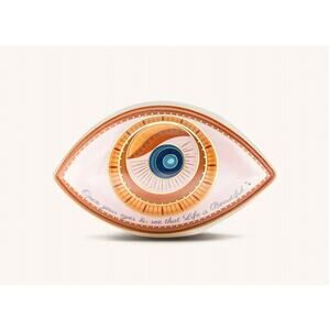 Karma And Luck Life Is Beautiful Evil Eye Ceramic Statue Boho Spiritual Decor